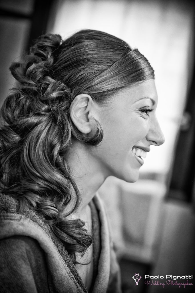 Sposa bride preparazione